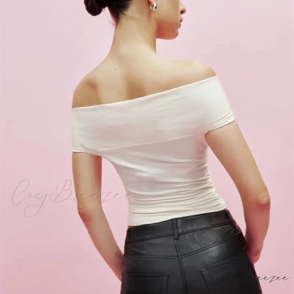 3D Flower Contrast Crop Top croptop-250223