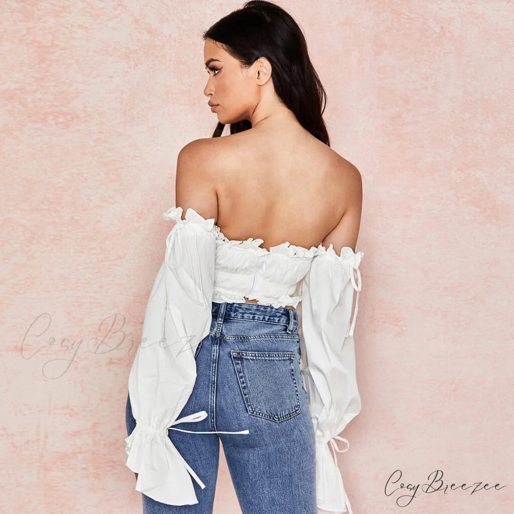 Adorable Popcorn Texture Cut Out Long Sophisticated Sleeve Bodycon Mini Dress - White M / White