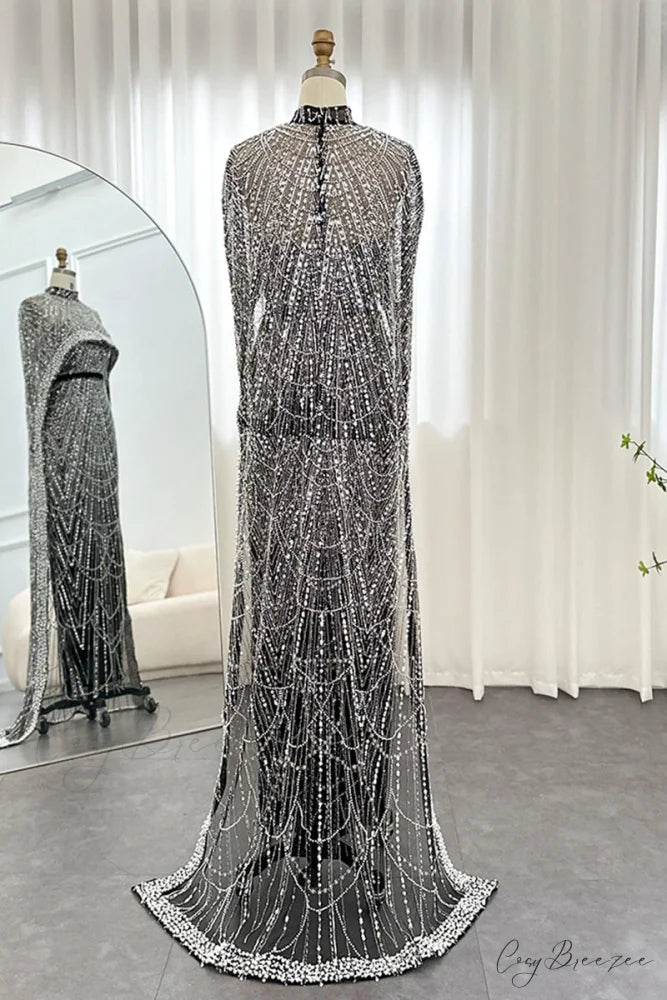 Alexandra Pearl Graceful Embellished Maxi Dress