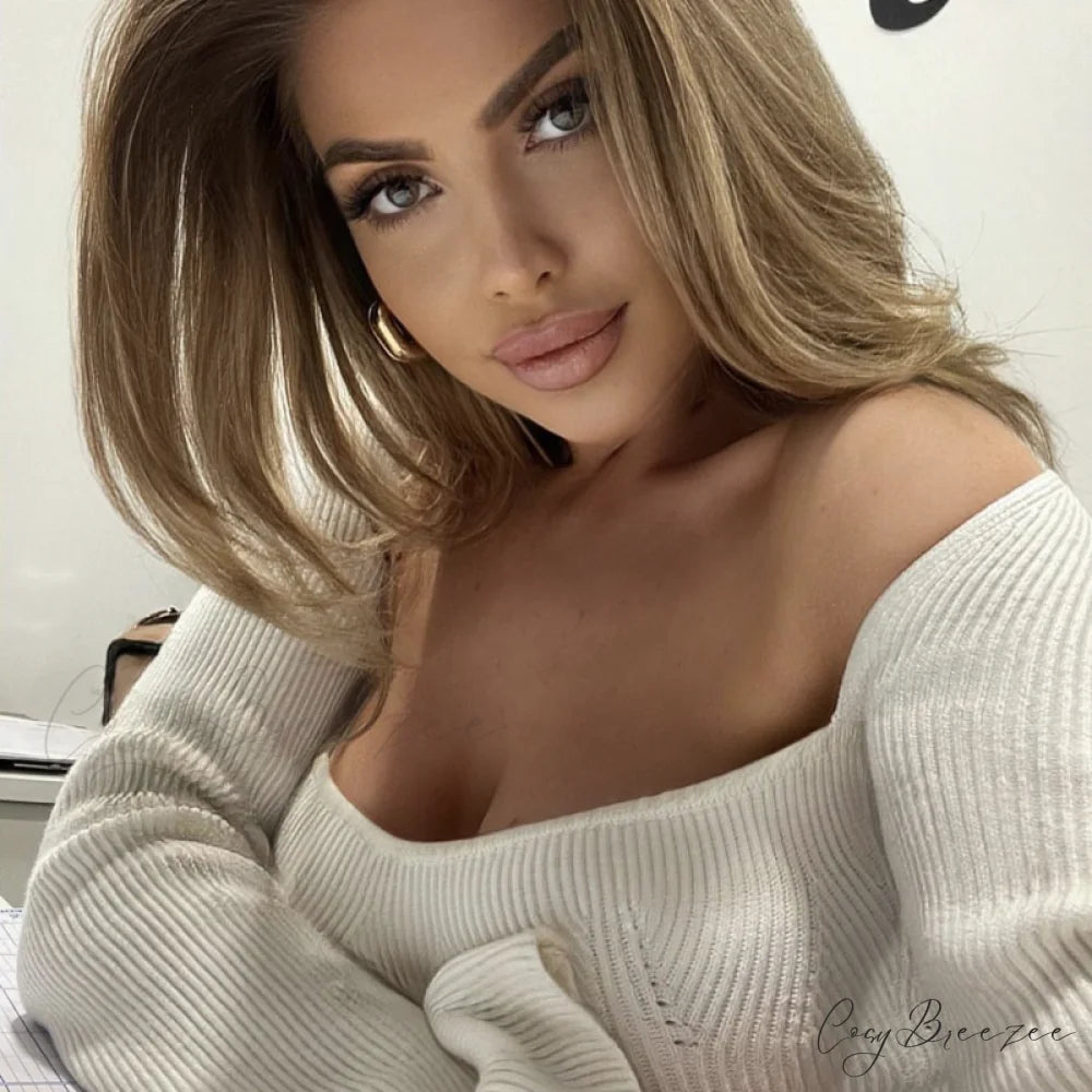 AMELIE Elegant KNITTED TOP