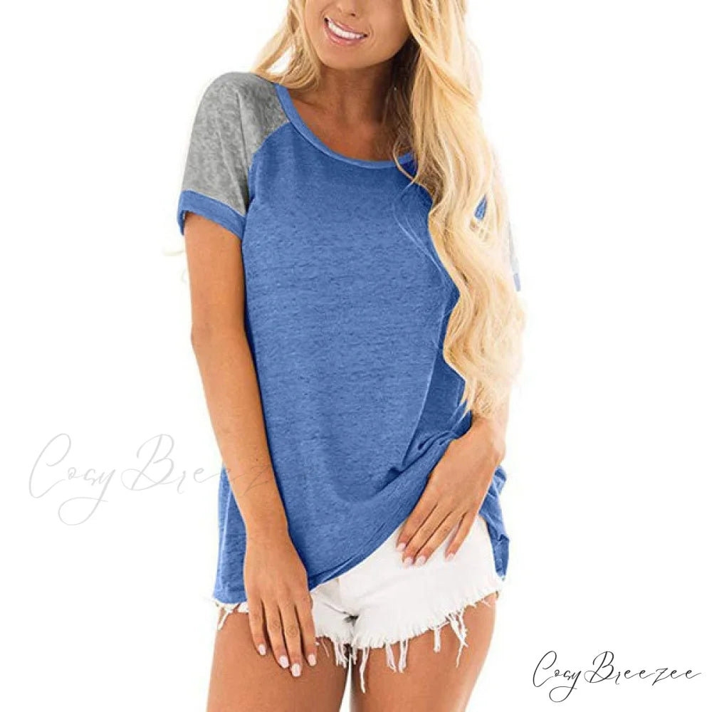 Arm Casual T-Shirts Brief for Women Blue / S