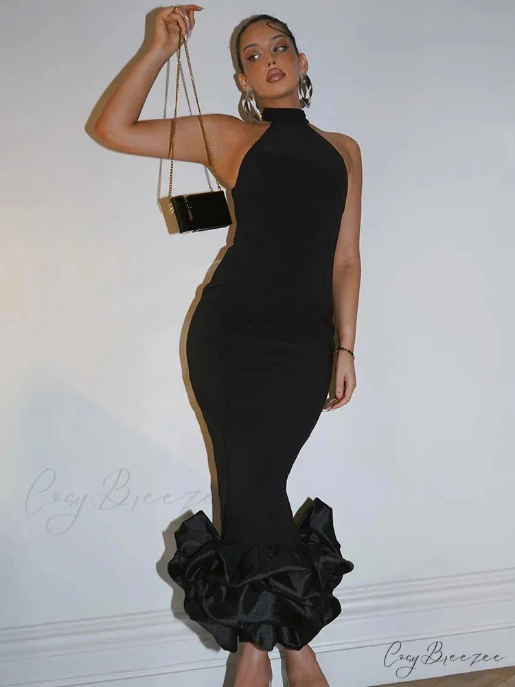 ASHLEY Elegant MAXI DRESS
