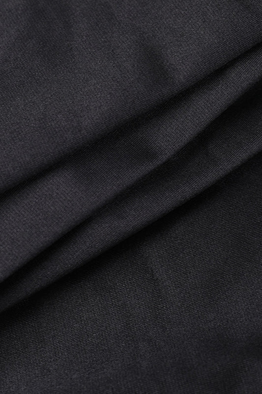 Slimming Square Neck Waist-Cinched Party Dress