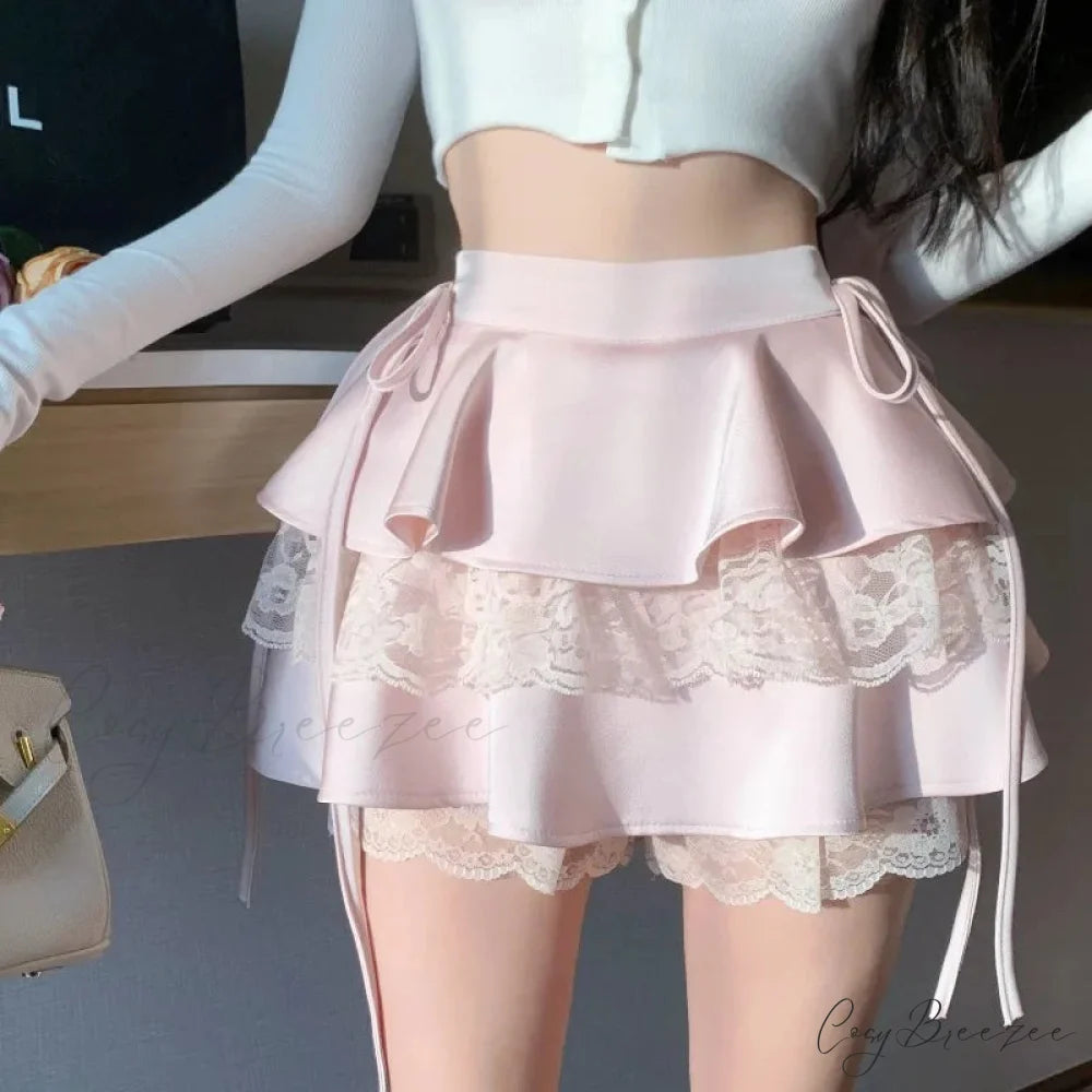 Bandage Lace Lolita Skirt skirts-250223