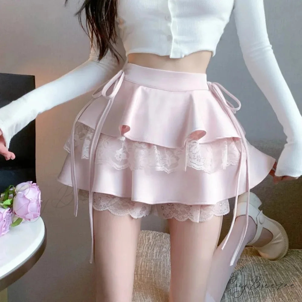 Bandage Lace Lolita Skirt skirts-250223