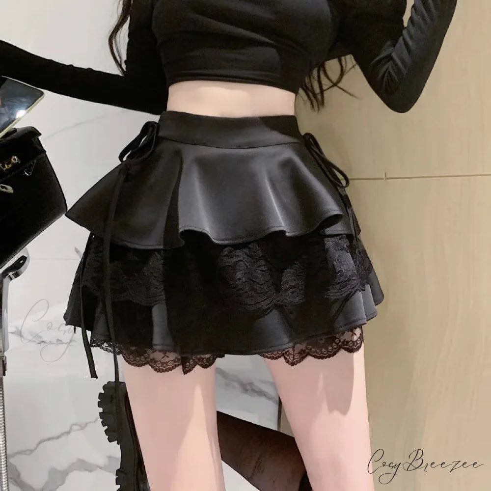 Bandage Lace Lolita Skirt skirts-250223