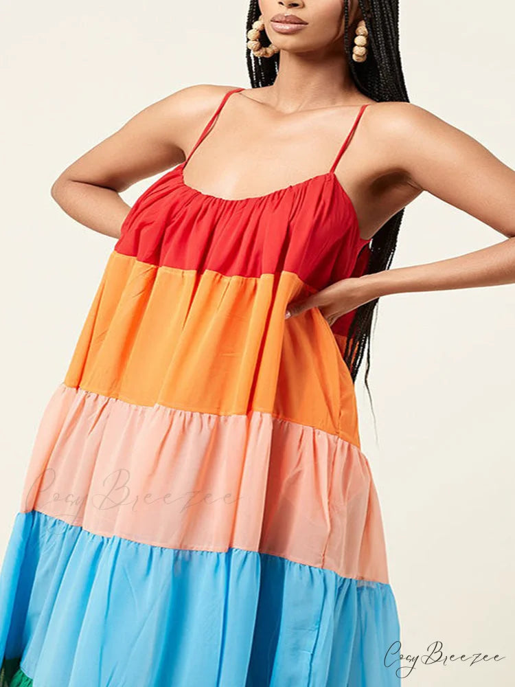 Bejeweled Spaghetti Graceful Strap Tops