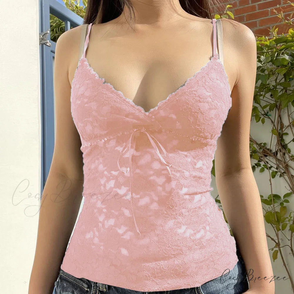 Black Lace Gothic Crop Top pink / S croptop-250223