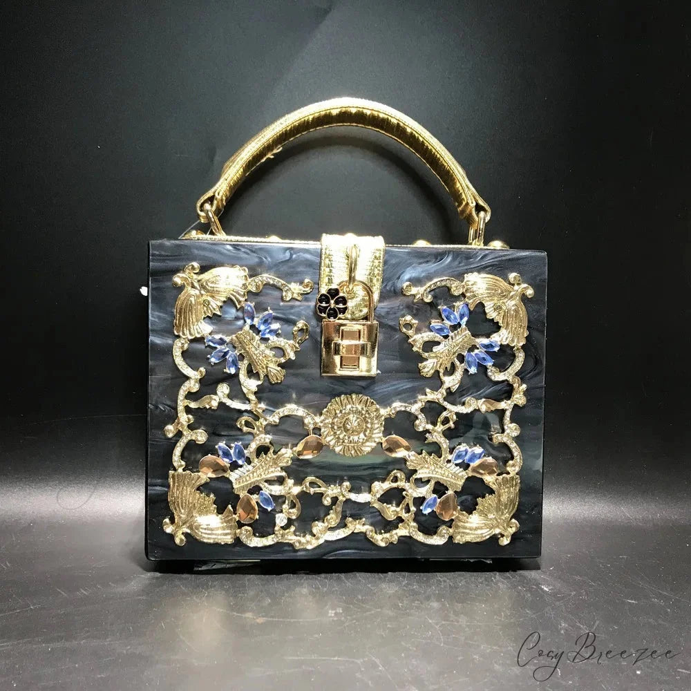Bling Sequined Heart Evening Clutch Bag color same picture1 clutchbag-250126