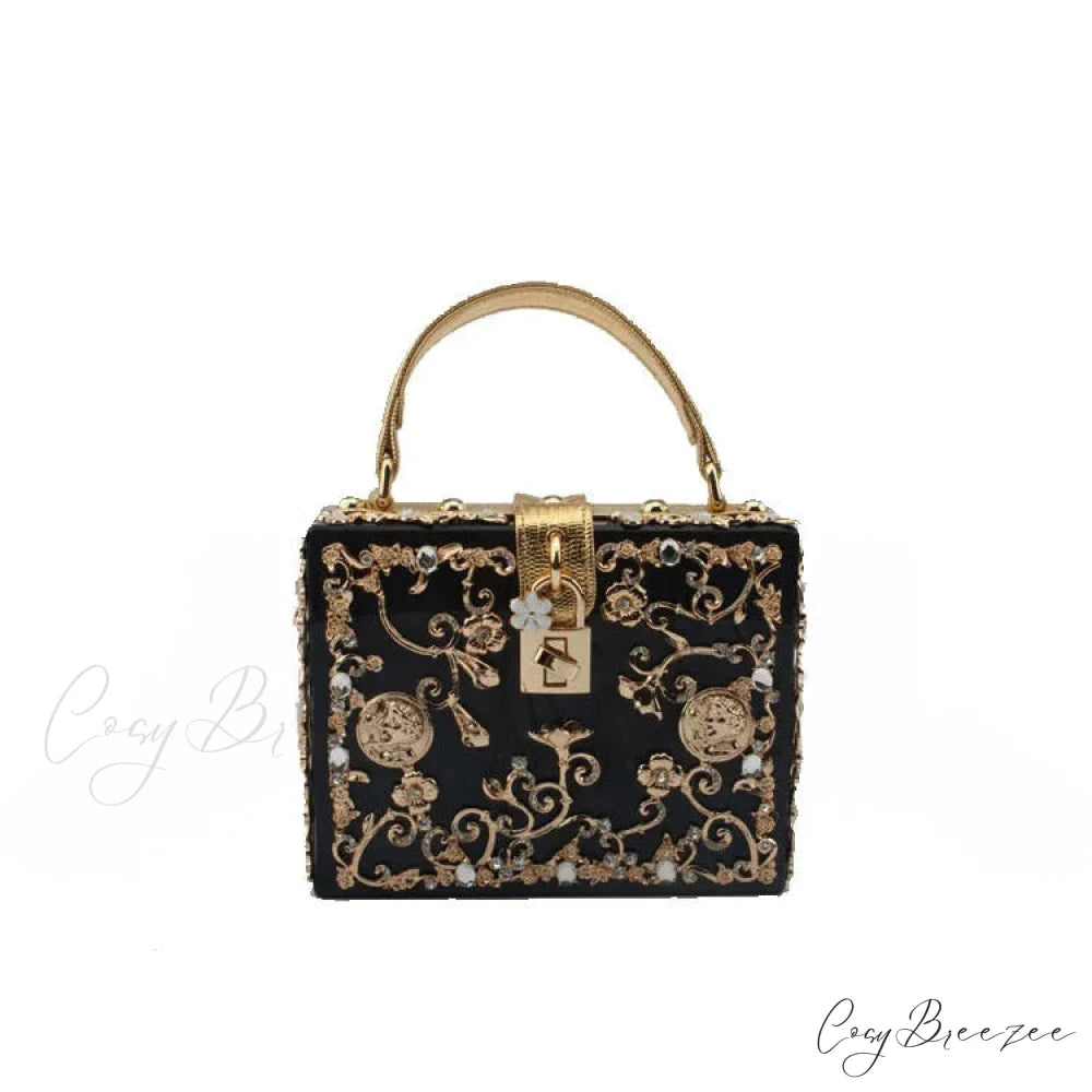 Bling Sequined Heart Evening Clutch Bag color same picture10 clutchbag-250126