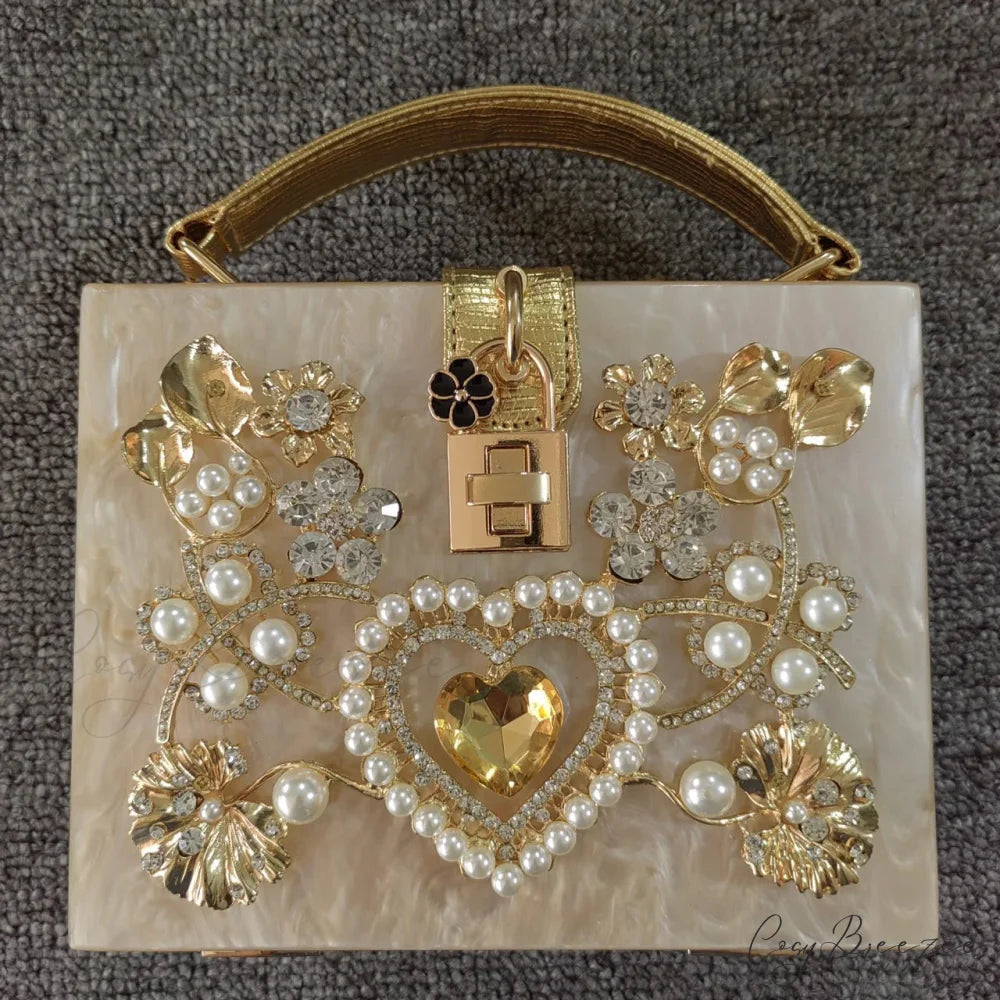 Bling Sequined Heart Evening Clutch Bag color same picture11 clutchbag-250126