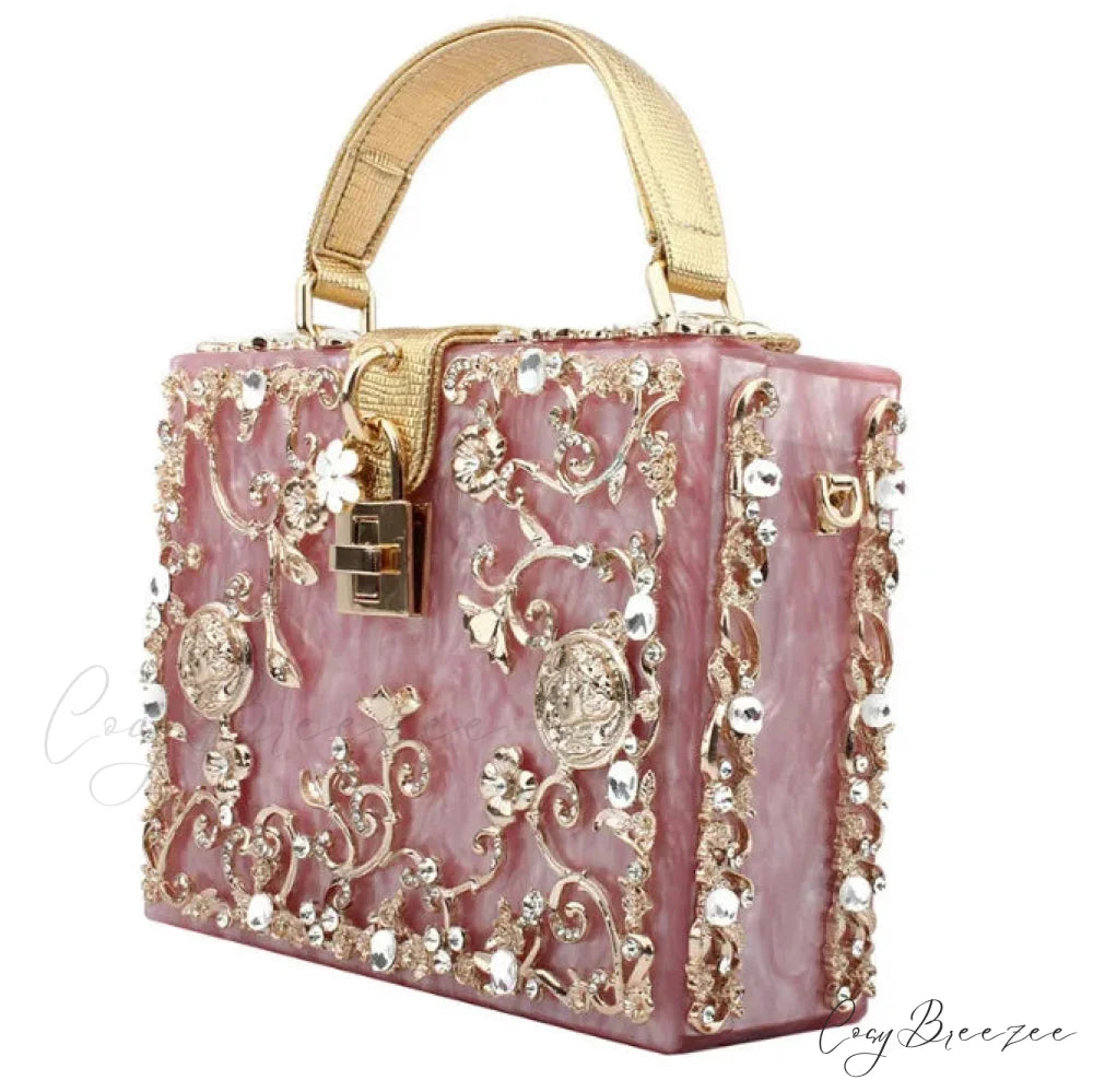 Bling Sequined Heart Evening Clutch Bag color same picture12 clutchbag-250126