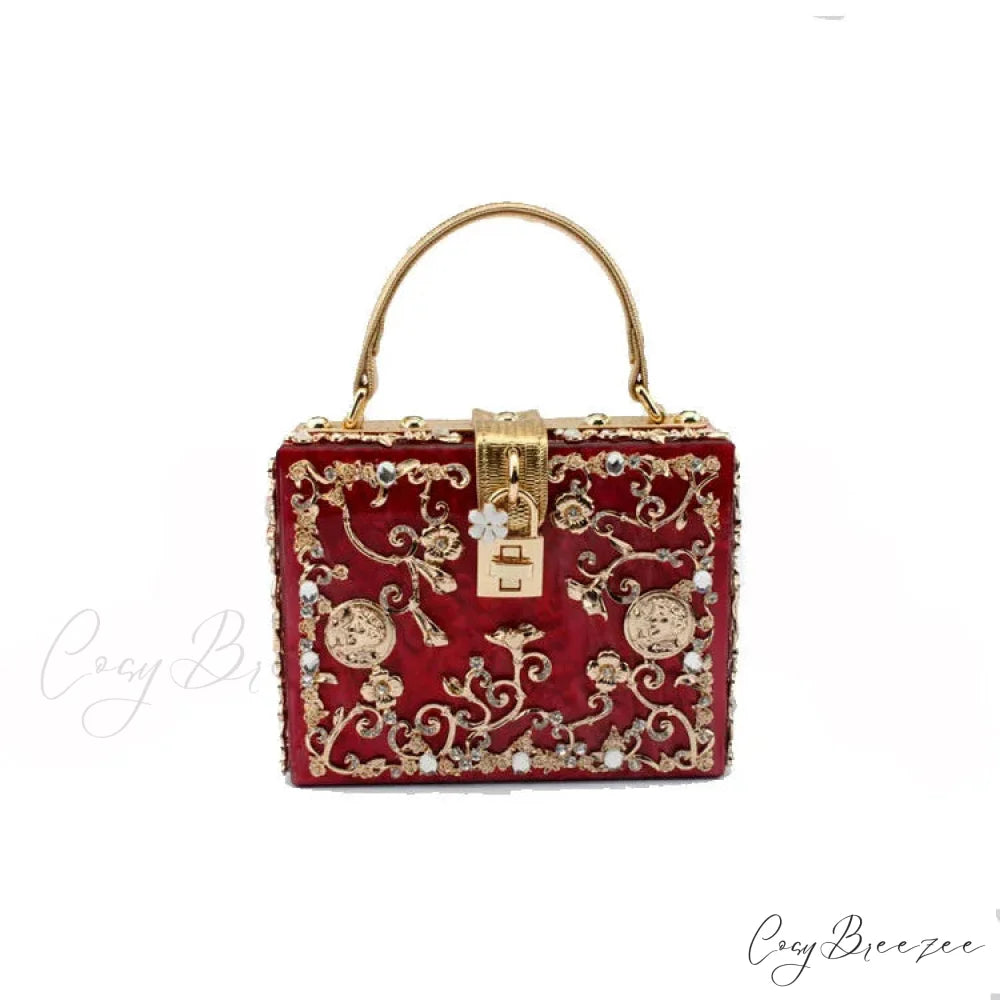 Bling Sequined Heart Evening Clutch Bag color same picture14 clutchbag-250126