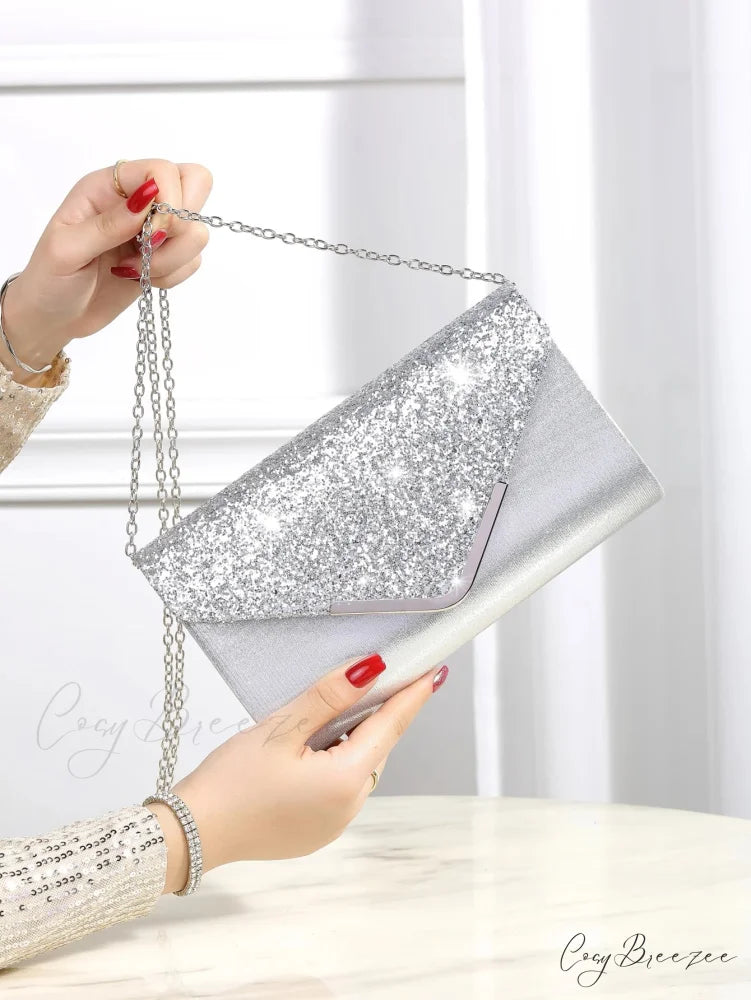 Bling Shiny Elegant Envelope Clutch clutchbag-250126