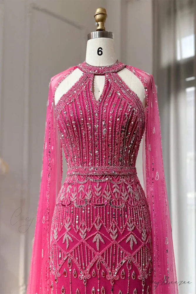 Bound for Romance Trendy Beaded Maxi Dress