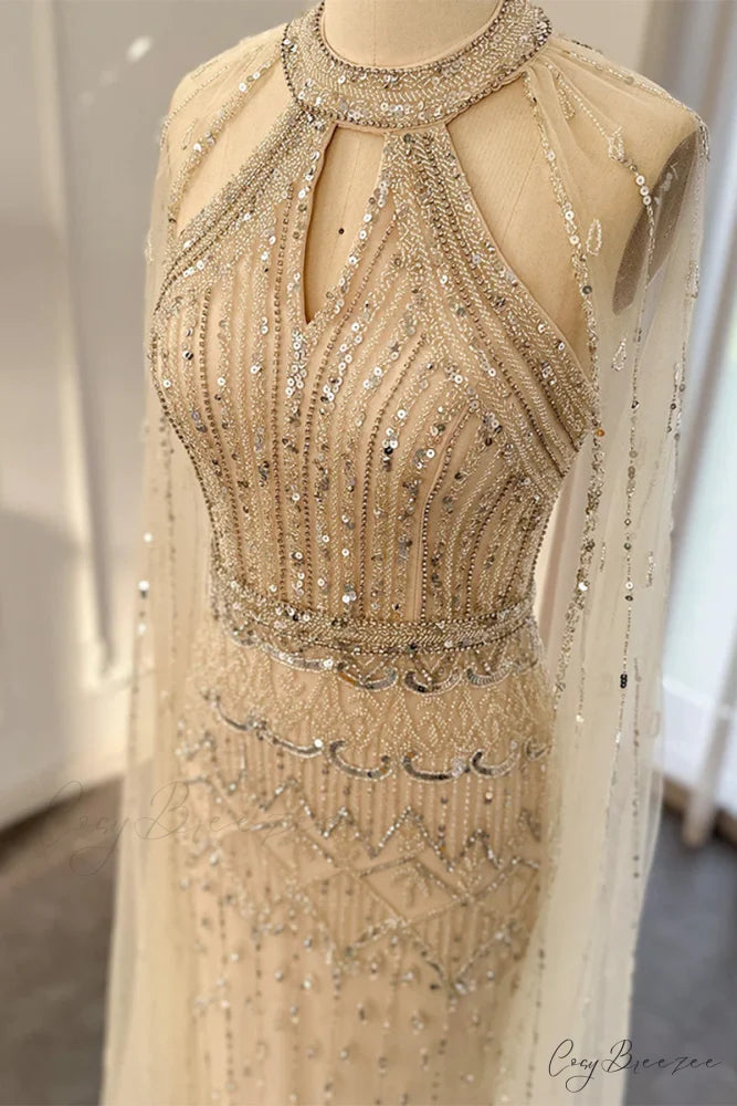Bound for Romance Trendy Beaded Maxi Dress