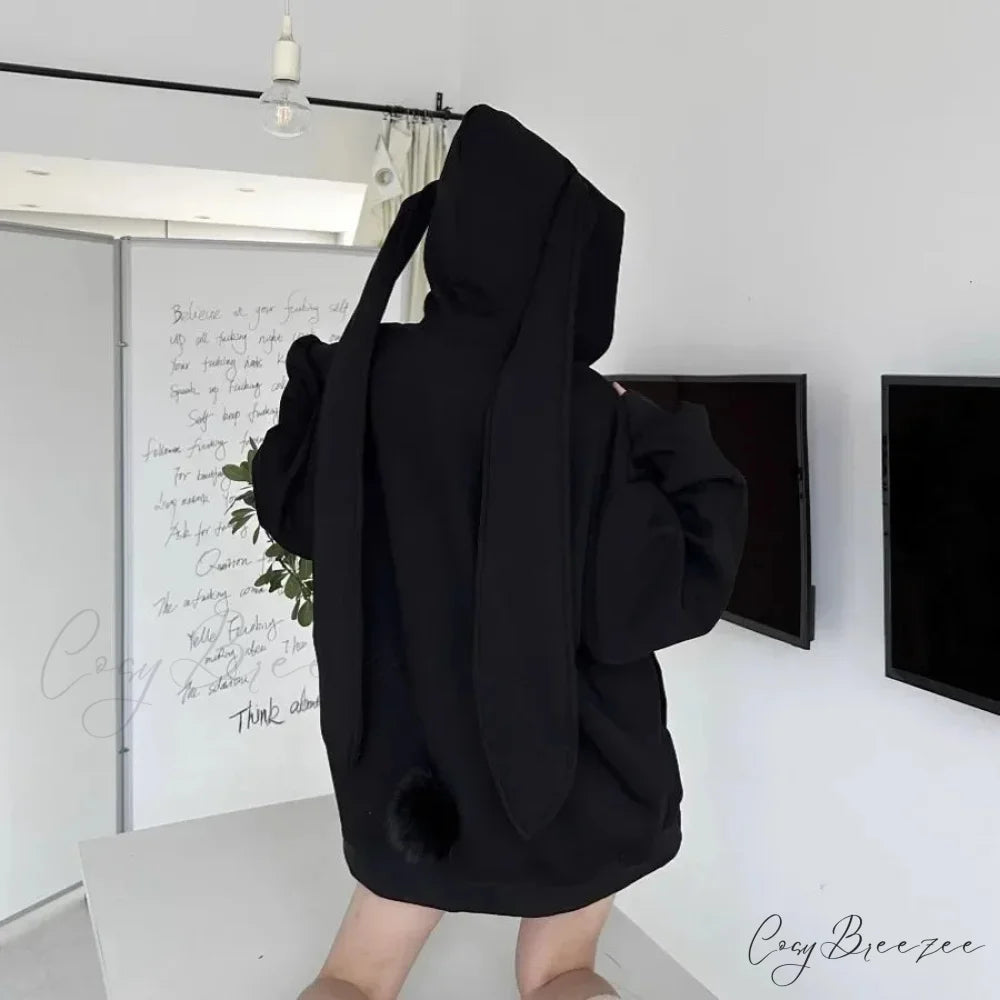 Bunny Girl Ears Hoodie hoodies-241228