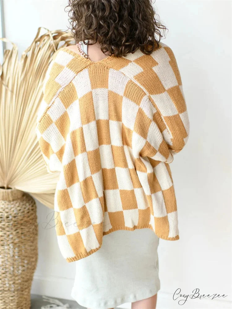 Button-Down Sweater Cardigan cardigans-241228
