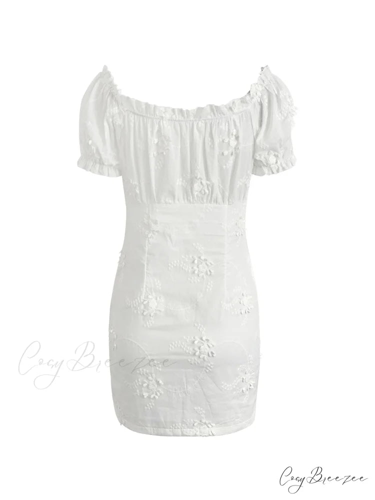 Buttoned Denim Graceful Y2K Corset Top