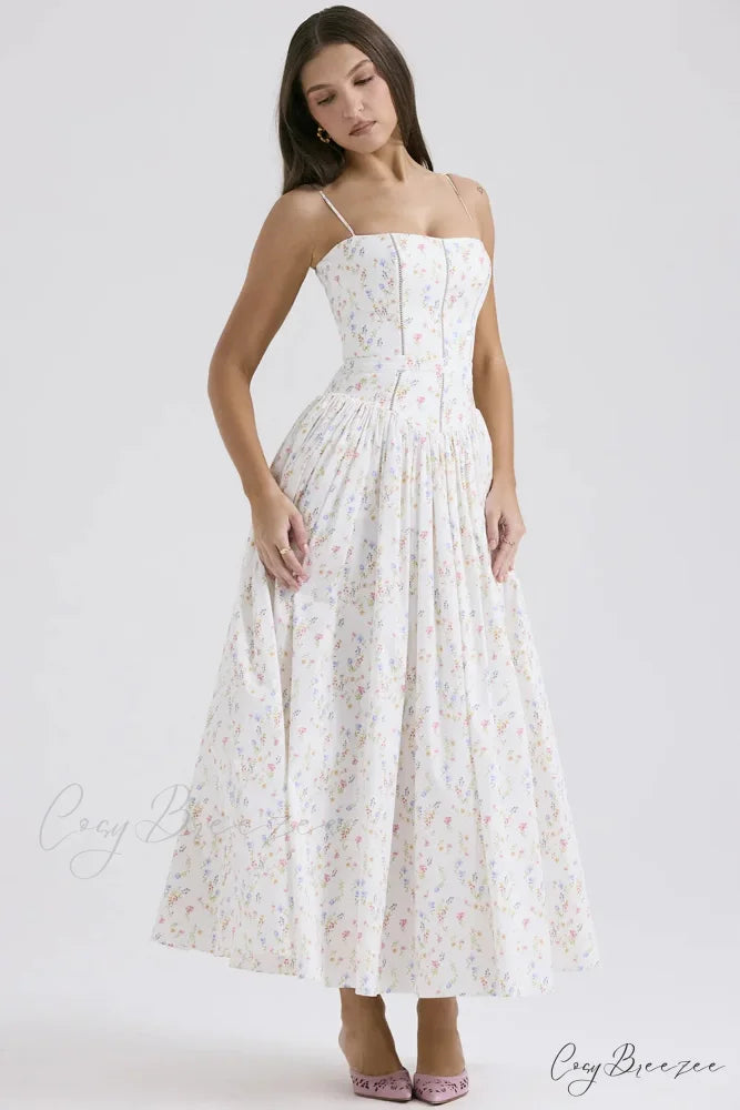 Callista Elegant Maxi Dress Floral / S