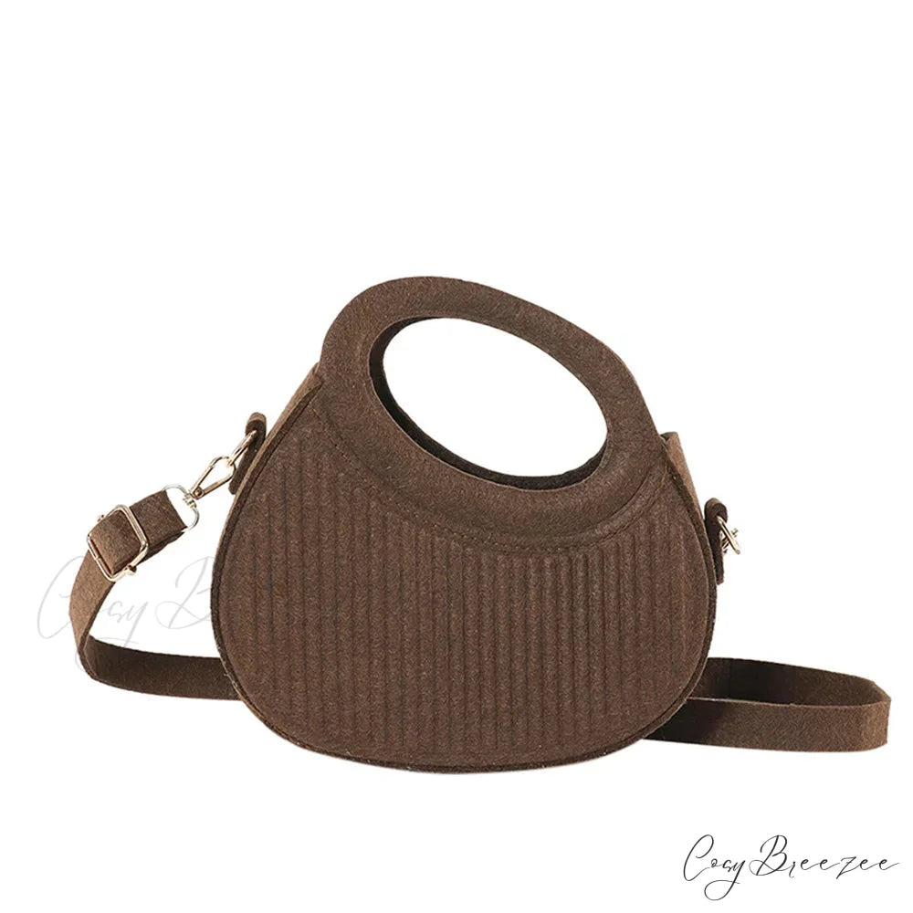Candy Color Top-Handle Casual Crossbody Womens Handbag Coffee handbag-250126