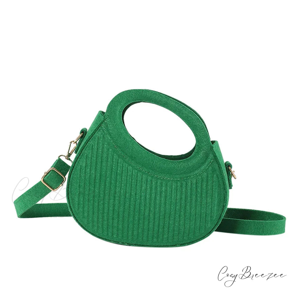 Candy Color Top-Handle Casual Crossbody Womens Handbag Green handbag-250126
