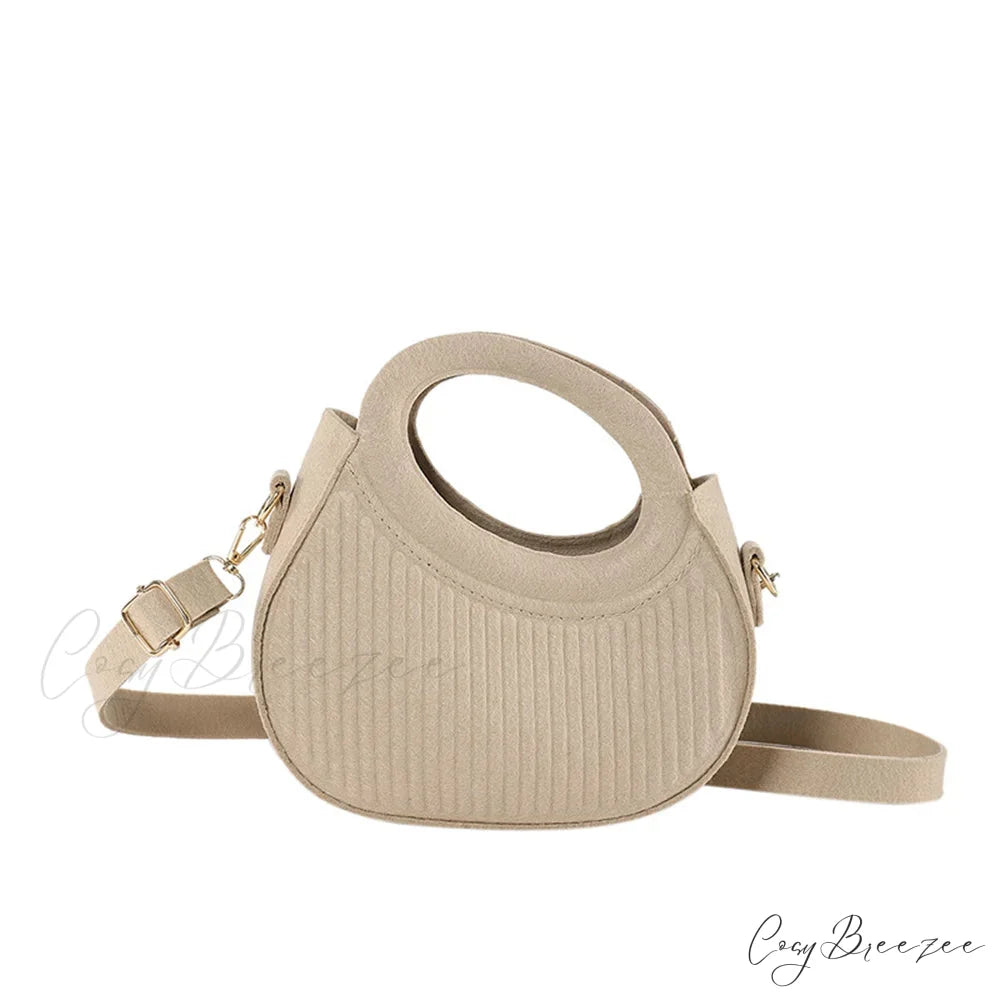 Candy Color Top-Handle Casual Crossbody Womens Handbag Khaki handbag-250126