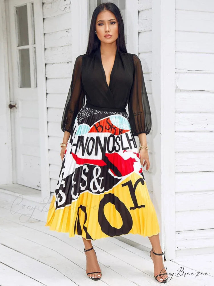 Cargo Pocket Graceful Zipper Skirt Yellow / M