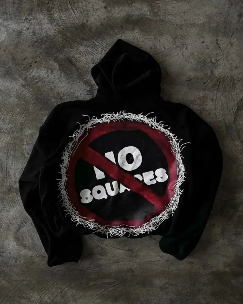 Cartoon Graphic Printed Hoodie hoodies-241228