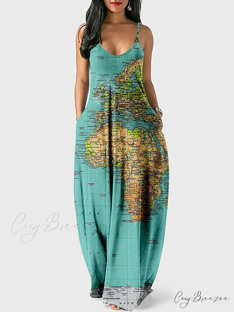 Casual Low Waist Ruched Trim Classic Baggy Cargo Pants - White Cyan / S