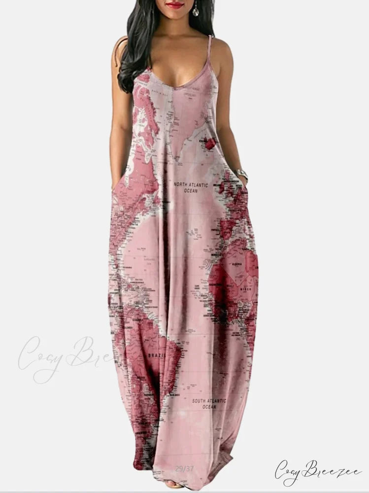 Casual Low Waist Ruched Trim Classic Baggy Cargo Pants - White Pink / S