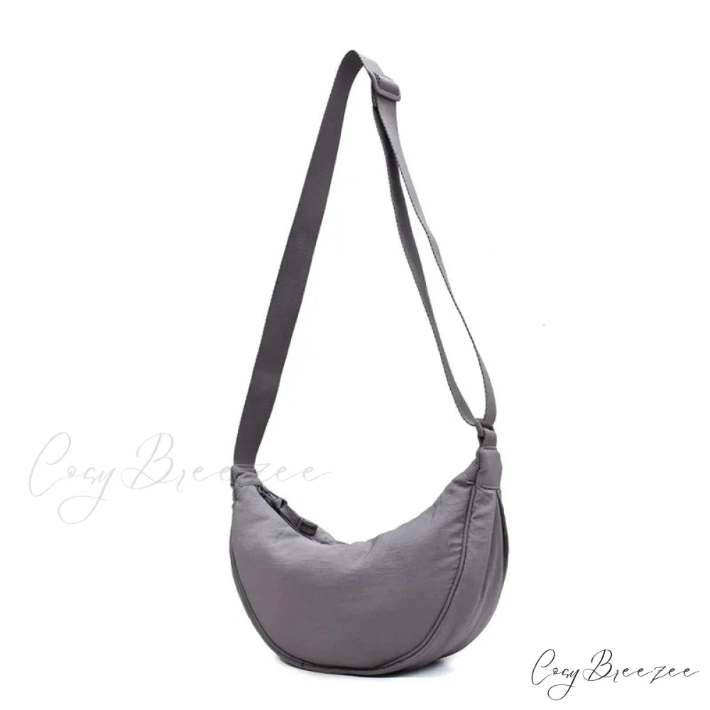 Casual Nylon Designer Hobos Crossbody Bag GRAY crossbody-250126