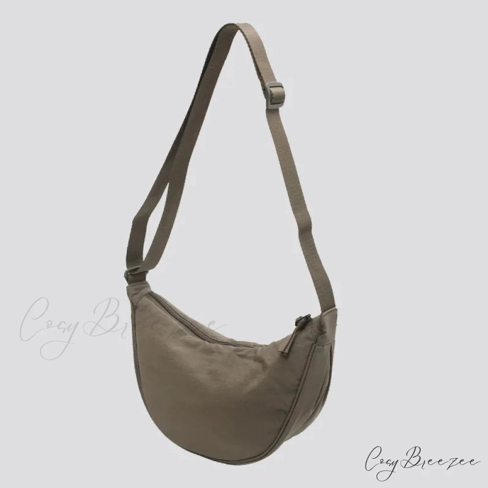 Casual Nylon Designer Hobos Crossbody Bag Olive Green crossbody-250126