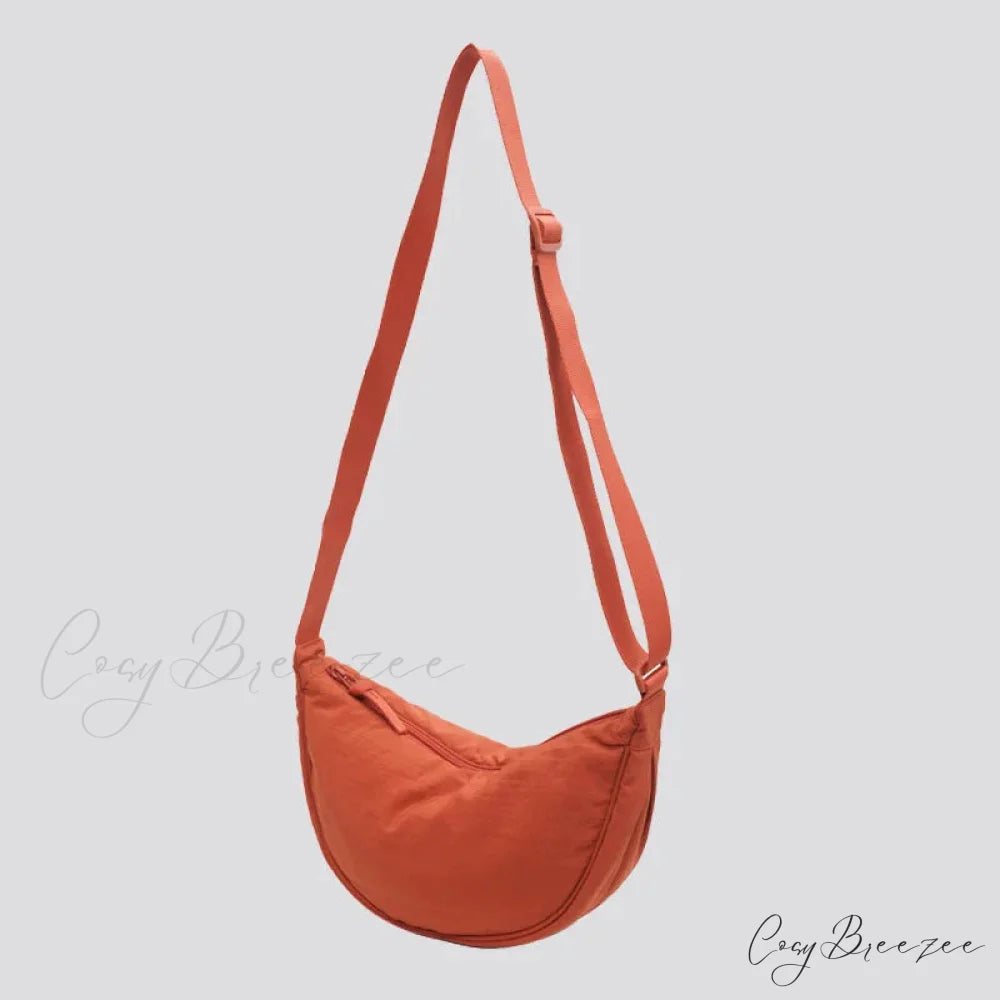 Casual Nylon Designer Hobos Crossbody Bag Orange crossbody-250126
