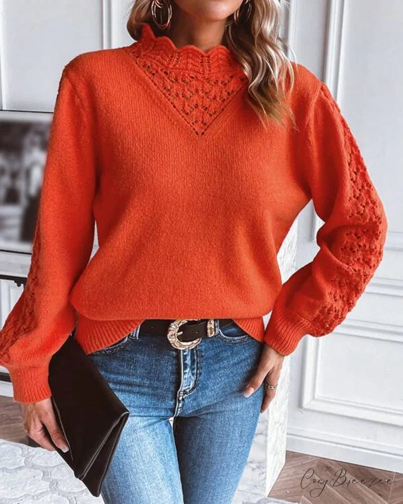 Casual Pullover Solid in Color