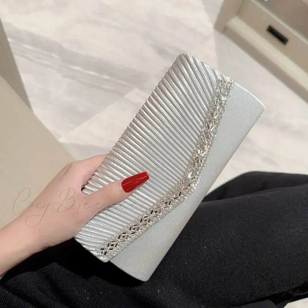 Chain Wedding Party Clutch wristlet-250126