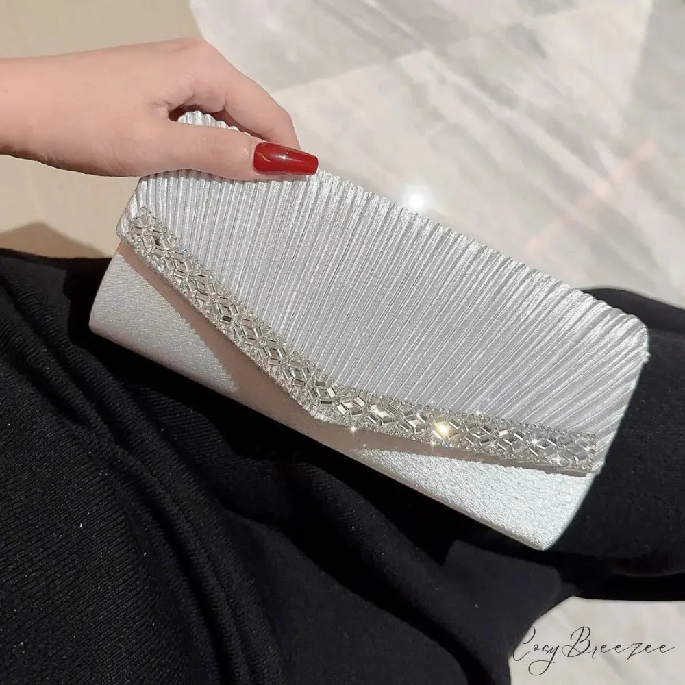 Chain Wedding Party Clutch wristlet-250126