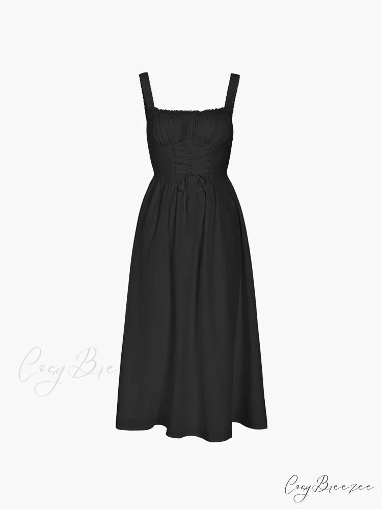 Coastal Cowgirl Graceful Corset Long Dress