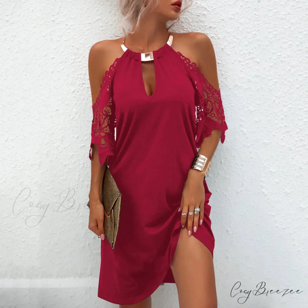Cold Shoulder Sequin Shoulder Long Ruched Night Club Fashion Solid Women Long Sleeve Vestidos Dress