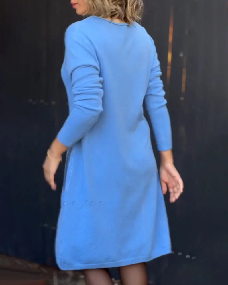 Color Solid Dress