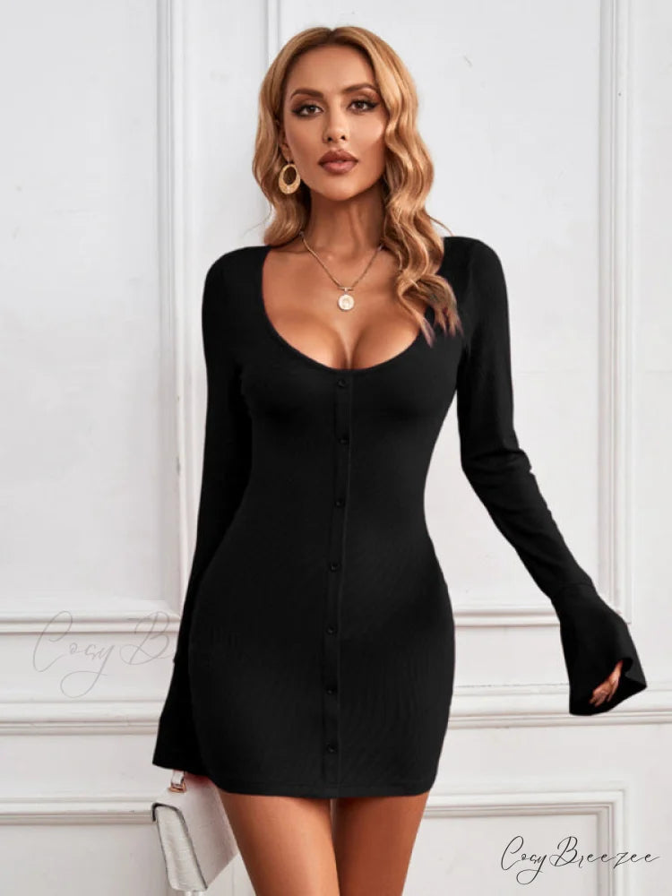 Color Sweater Cozy Mini Solid for Gown Me Keep Women
