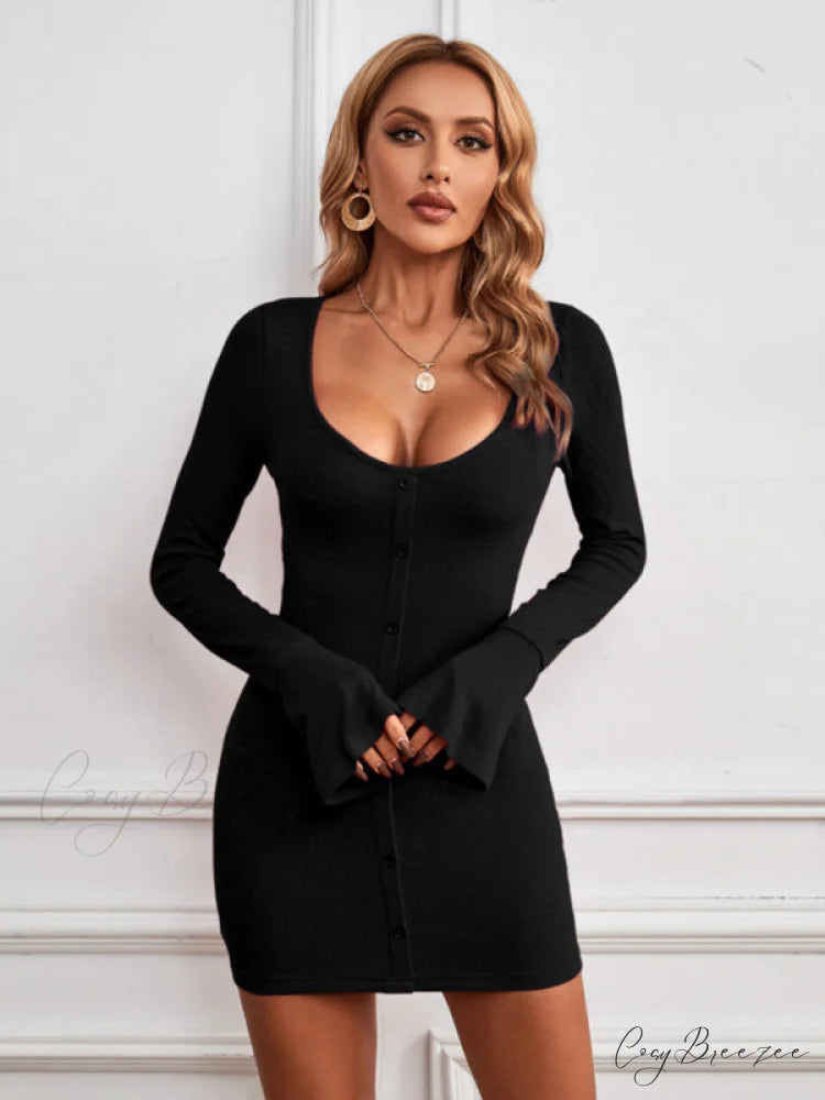 Color Sweater Cozy Mini Solid for Gown Me Keep Women