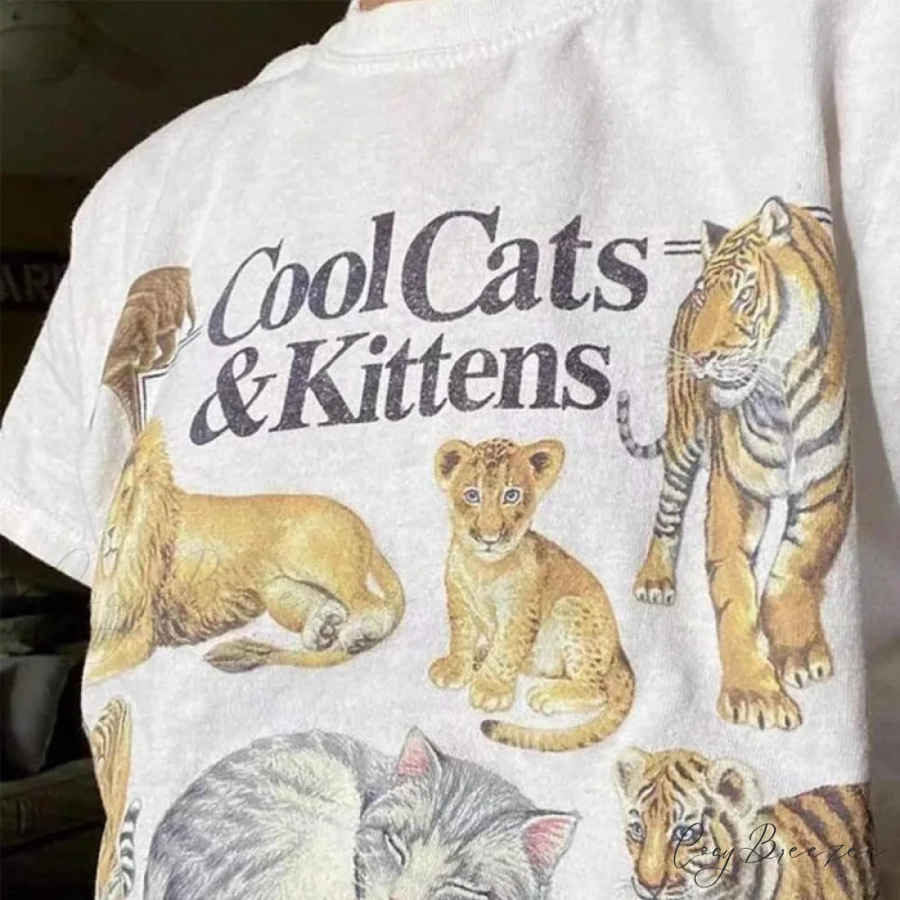 Cool Cats And Kittens Classic T-shirt t-shirt-250223