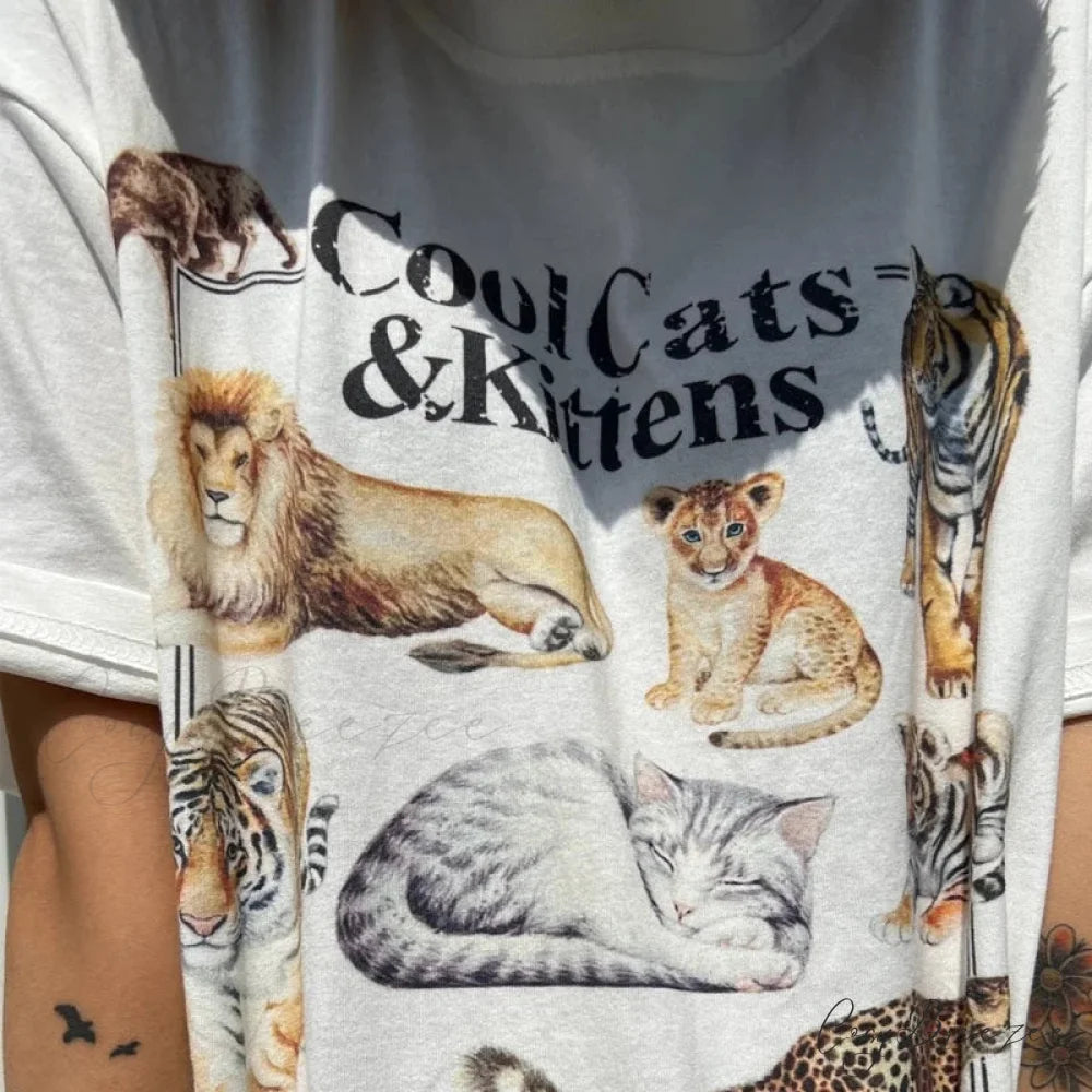 Cool Cats And Kittens Classic T-shirt t-shirt-250223