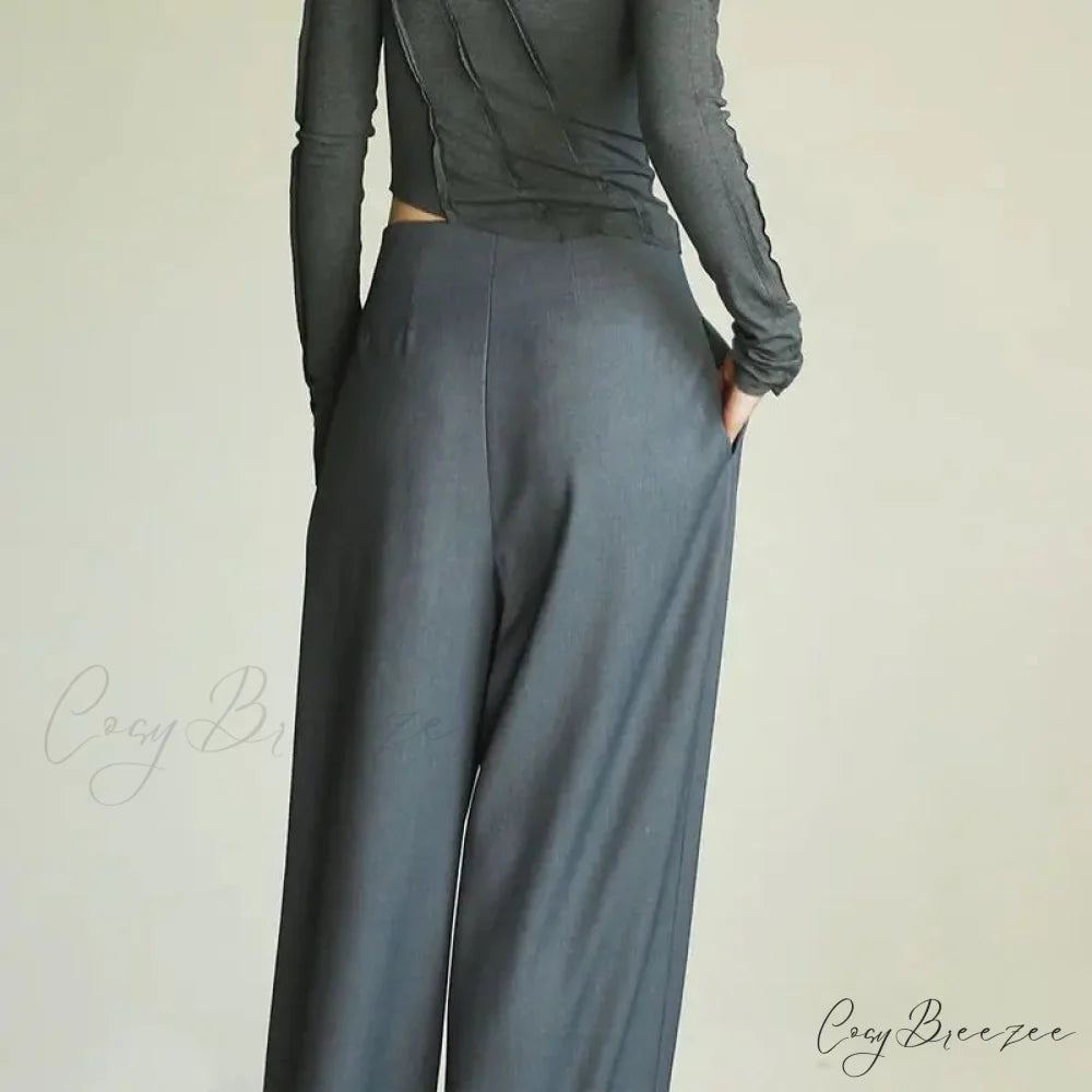 Coquette Vintage Office Slacks Pants pants-241228