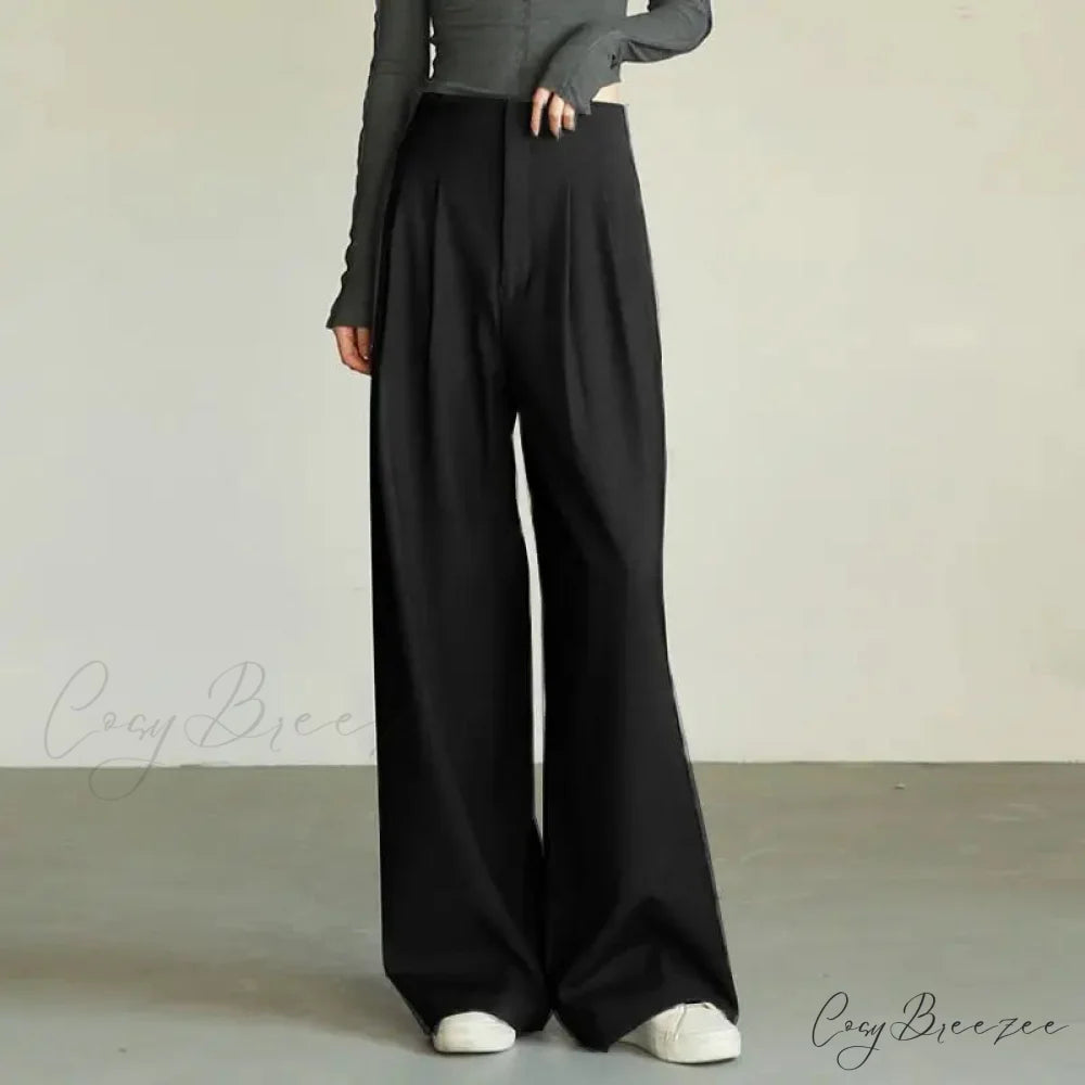 Coquette Vintage Office Slacks Pants Black / S pants-241228