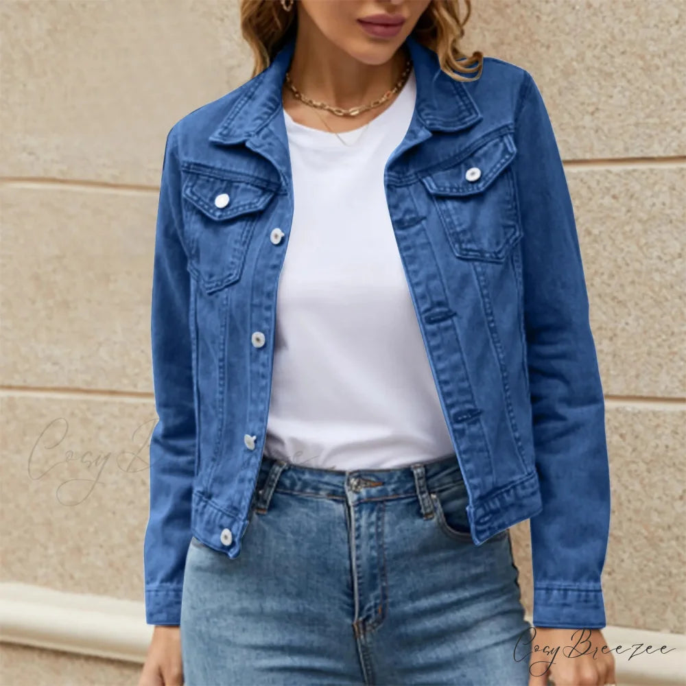 Cotton Denim Spring Autumn Cardigan Punk Gothic Bomber Windbreaker Hollow Out Jacket