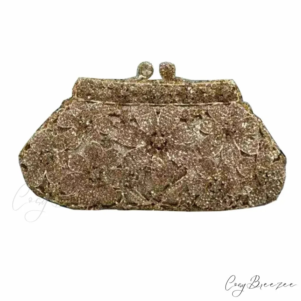 Crystal Bling Bridal Wedding Flower Diamond Clutch Bag color5 clutchbag-250126