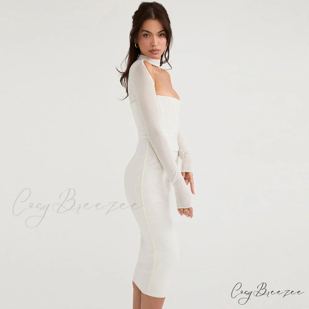 Cut Out Lace Up Open Classic Back Sleeveless Maxi Dress - Red L / White