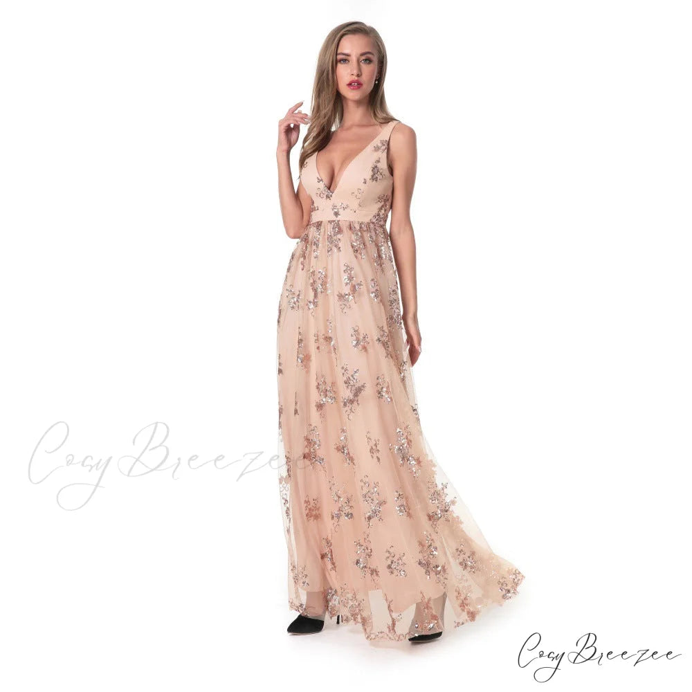 Daisy Pleated Stylish Tulle Formal Dress